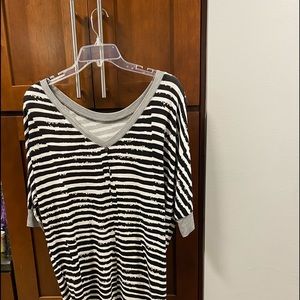 NWT Trina Turk Amorosa Striped Dress Size Petite